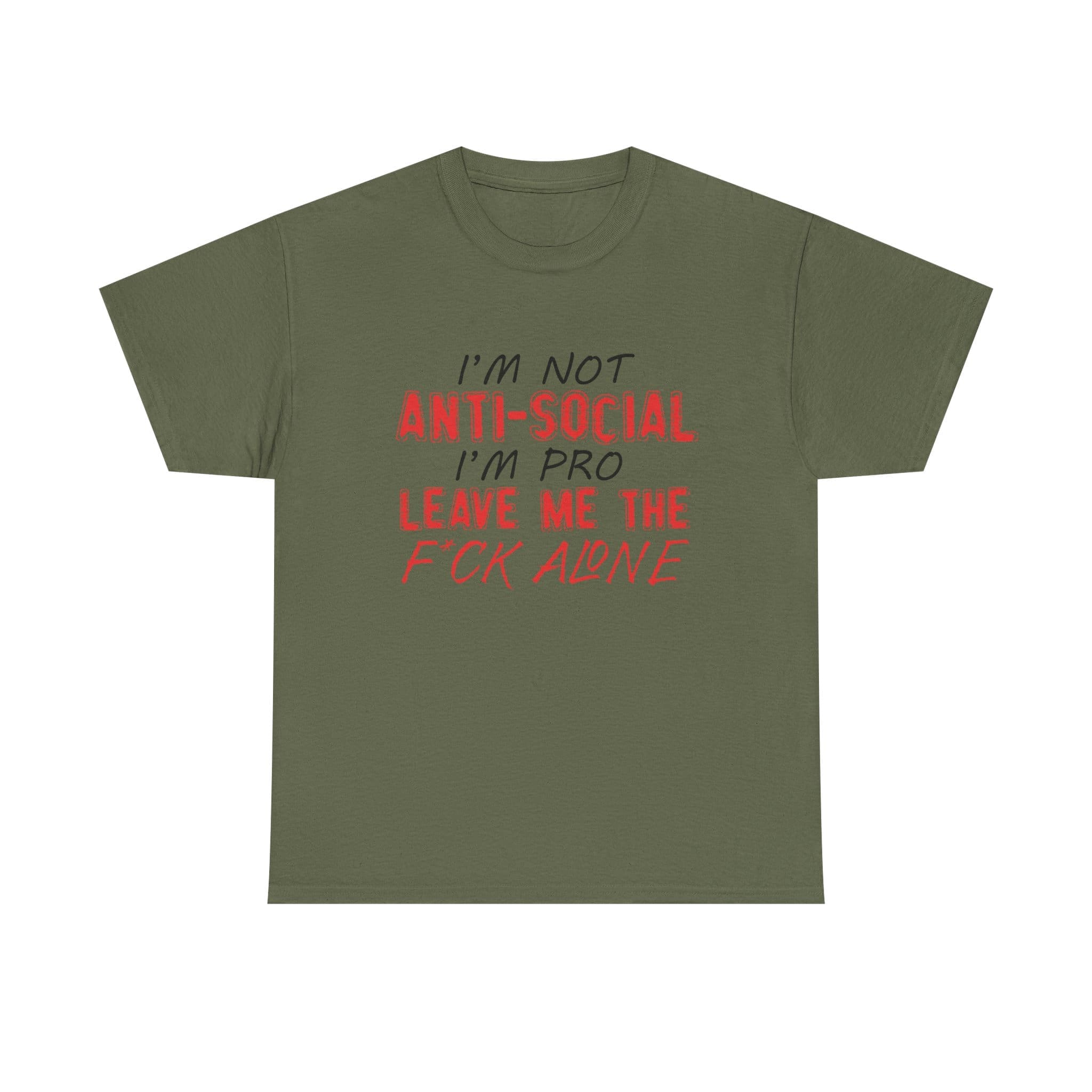I'm not Anti-social..Unisex Heavy Cotton T-shirt