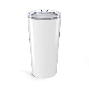 20oz Travel Mug Tumbler — Watercolor Santa Holiday Design