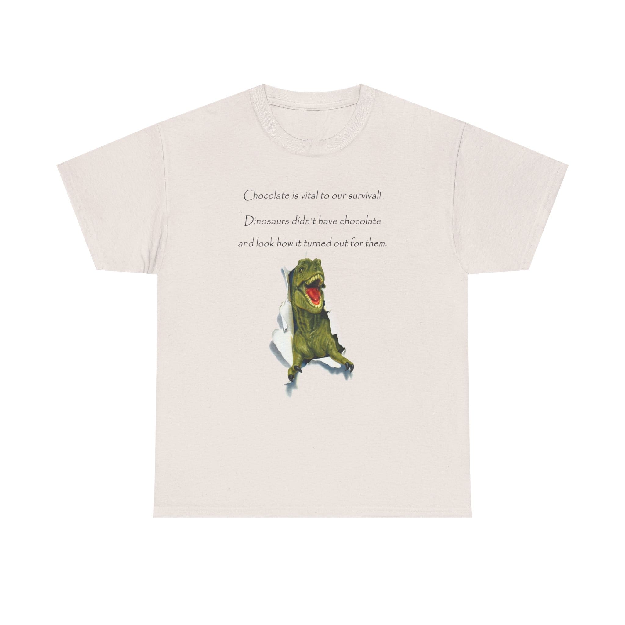 Chocolate Is Vital To Our Survival T-Shirt — Funny Chocolate Lover Tshirt