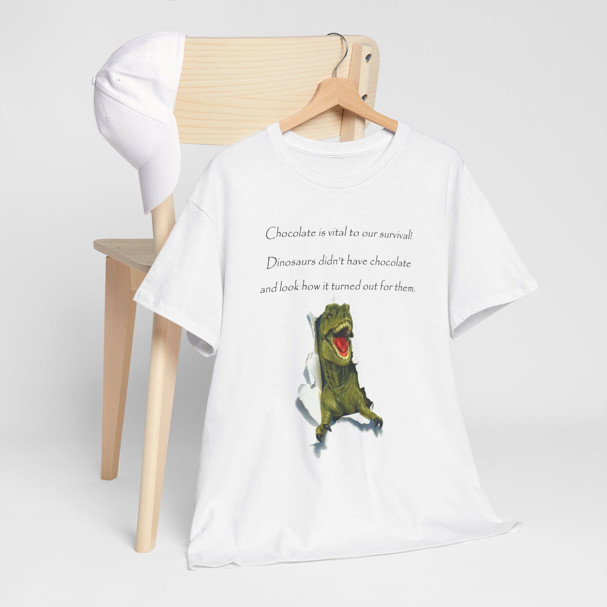 Chocolate Is Vital To Our Survival T-Shirt — Funny Chocolate Lover Tshirt