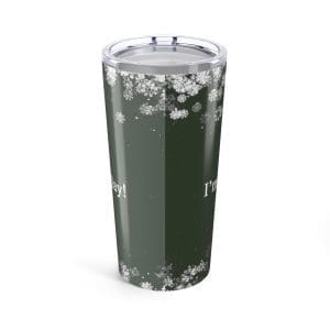 I'm Working On a Snow Delay 20oz Tumbler — Insulated Travel Mug for Winter Commutes