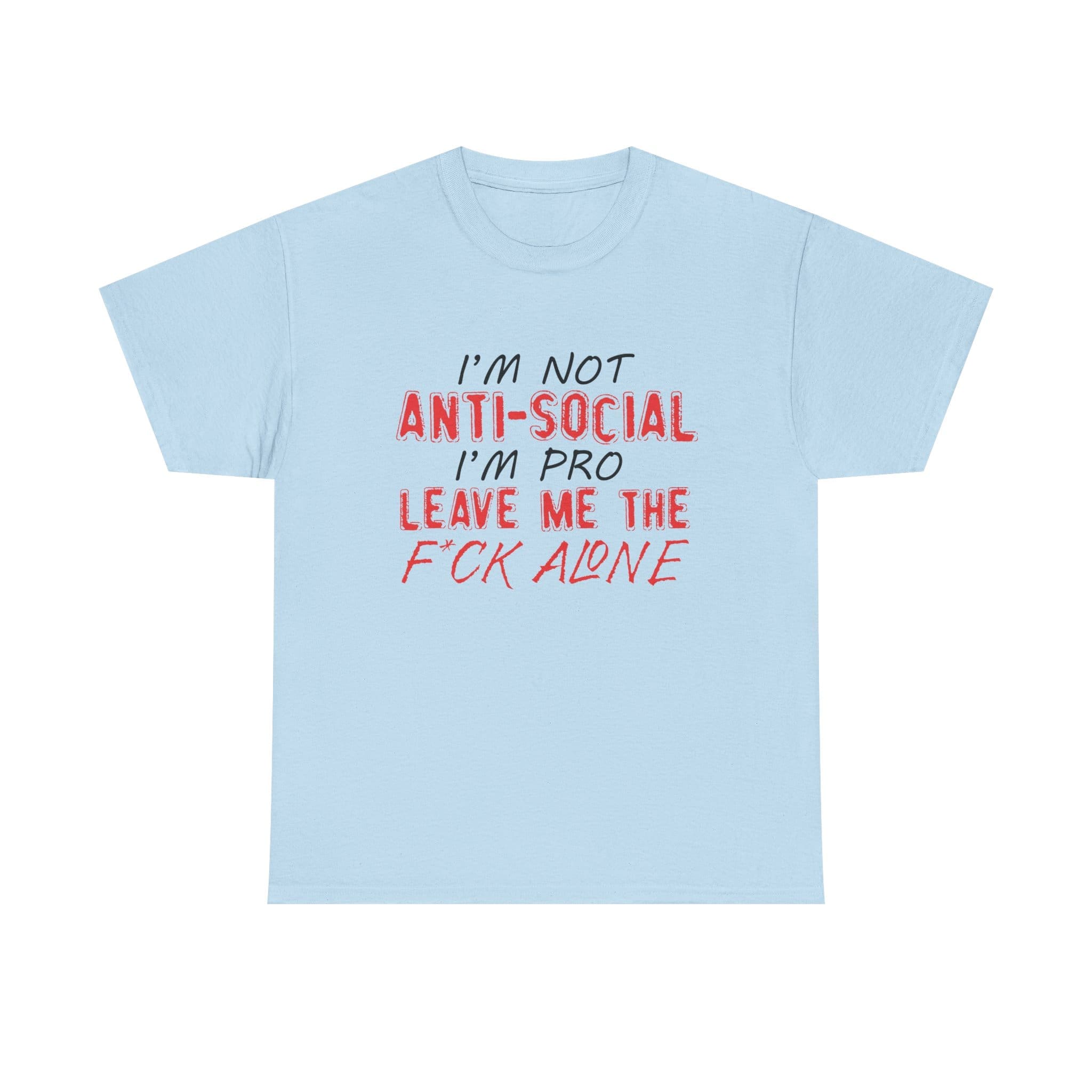 I'm not Anti-social..Unisex Heavy Cotton T-shirt