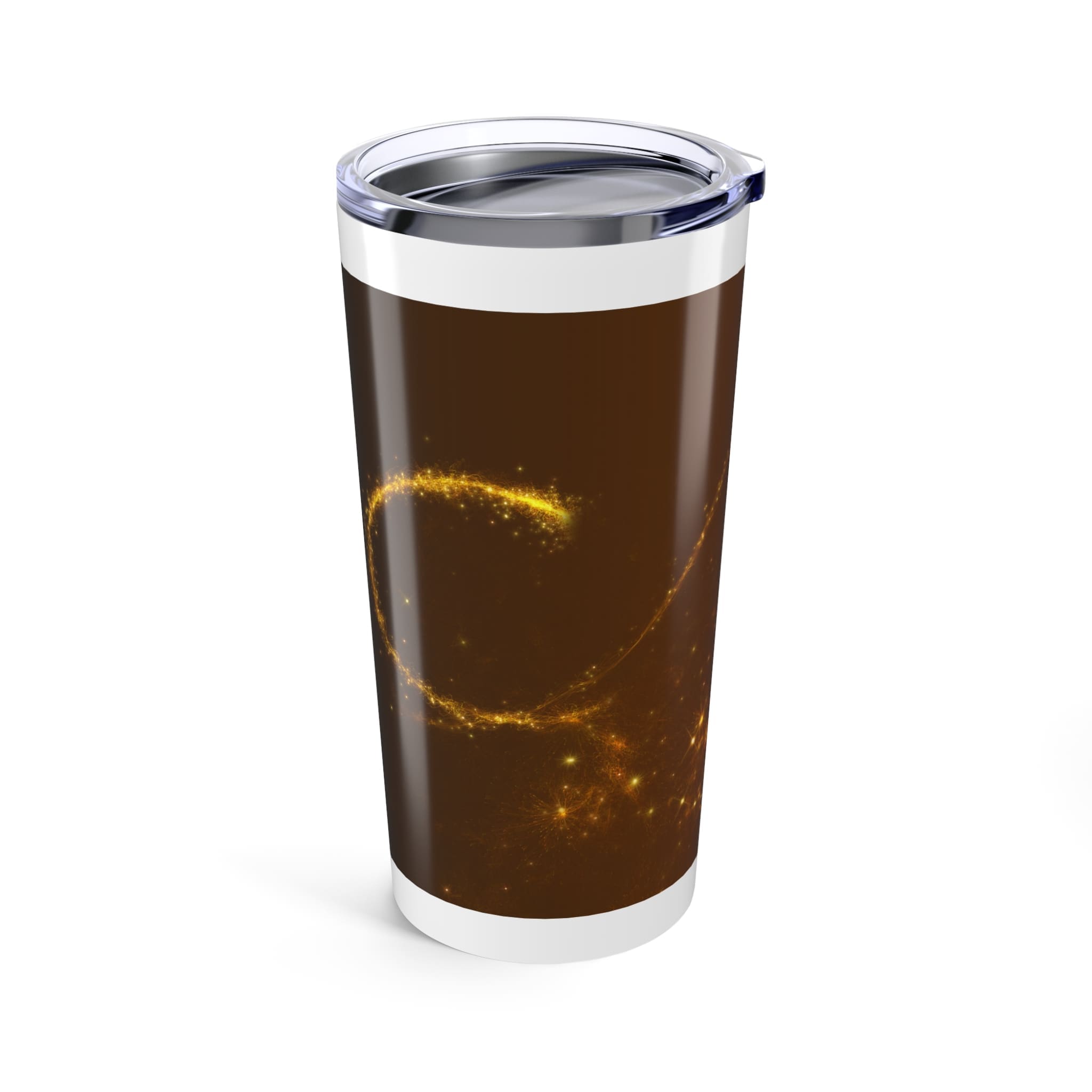 Merry Christmas Sparkle 20oz Tumbler — Holiday Travel Mug