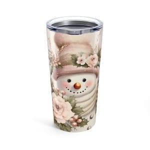 Pastel Snowman 20oz Tumbler/Travel Mug