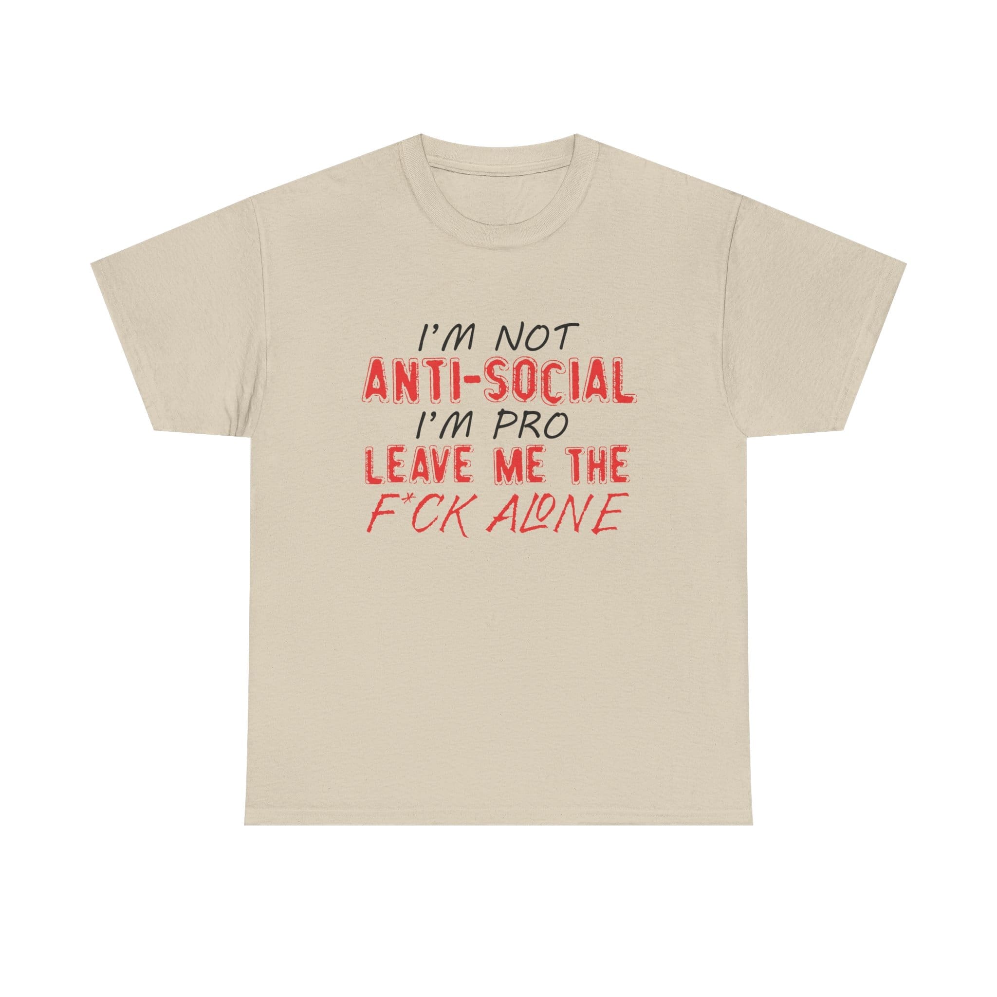 I'm not Anti-social..Unisex Heavy Cotton T-shirt