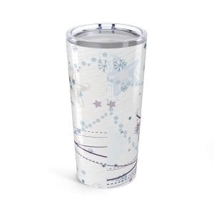 Snowman and Christmas tree 20oz Tumbler/Travel Mug