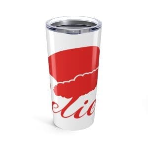 Believe 20oz Tumbler — Inspirational Travel Mug