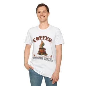 Coffee Lover Unisex T-Shirt - Lightweight & Breathable Tee for Casual Outings and Coffee Adventures