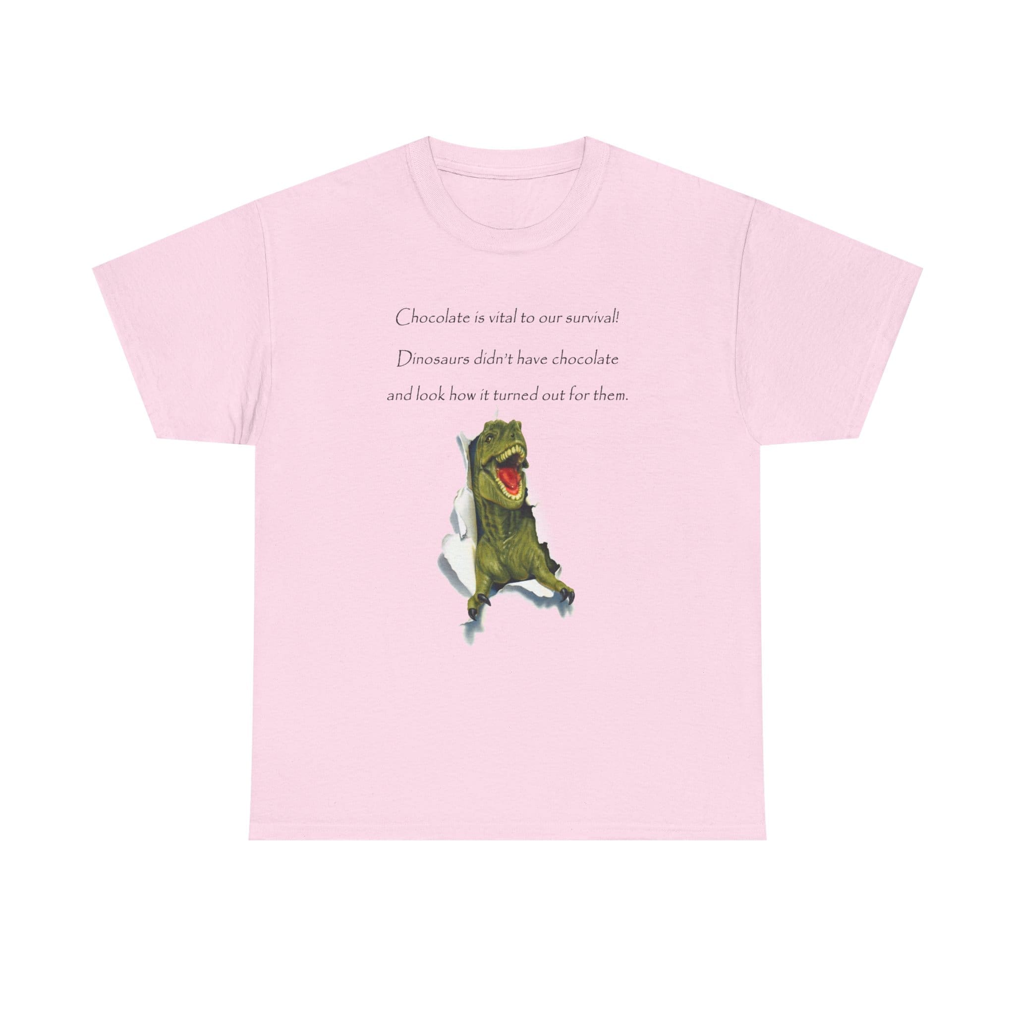 Chocolate Is Vital To Our Survival T-Shirt — Funny Chocolate Lover Tshirt