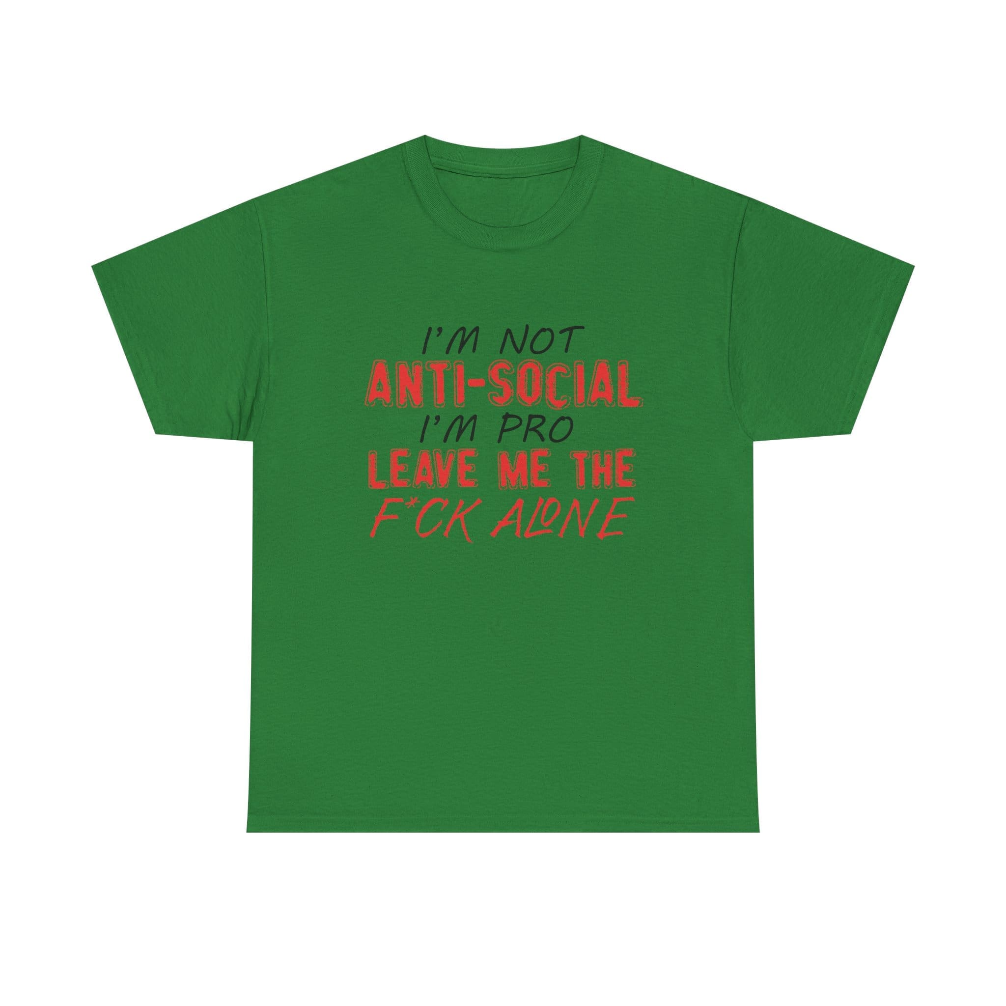 I'm not Anti-social..Unisex Heavy Cotton T-shirt