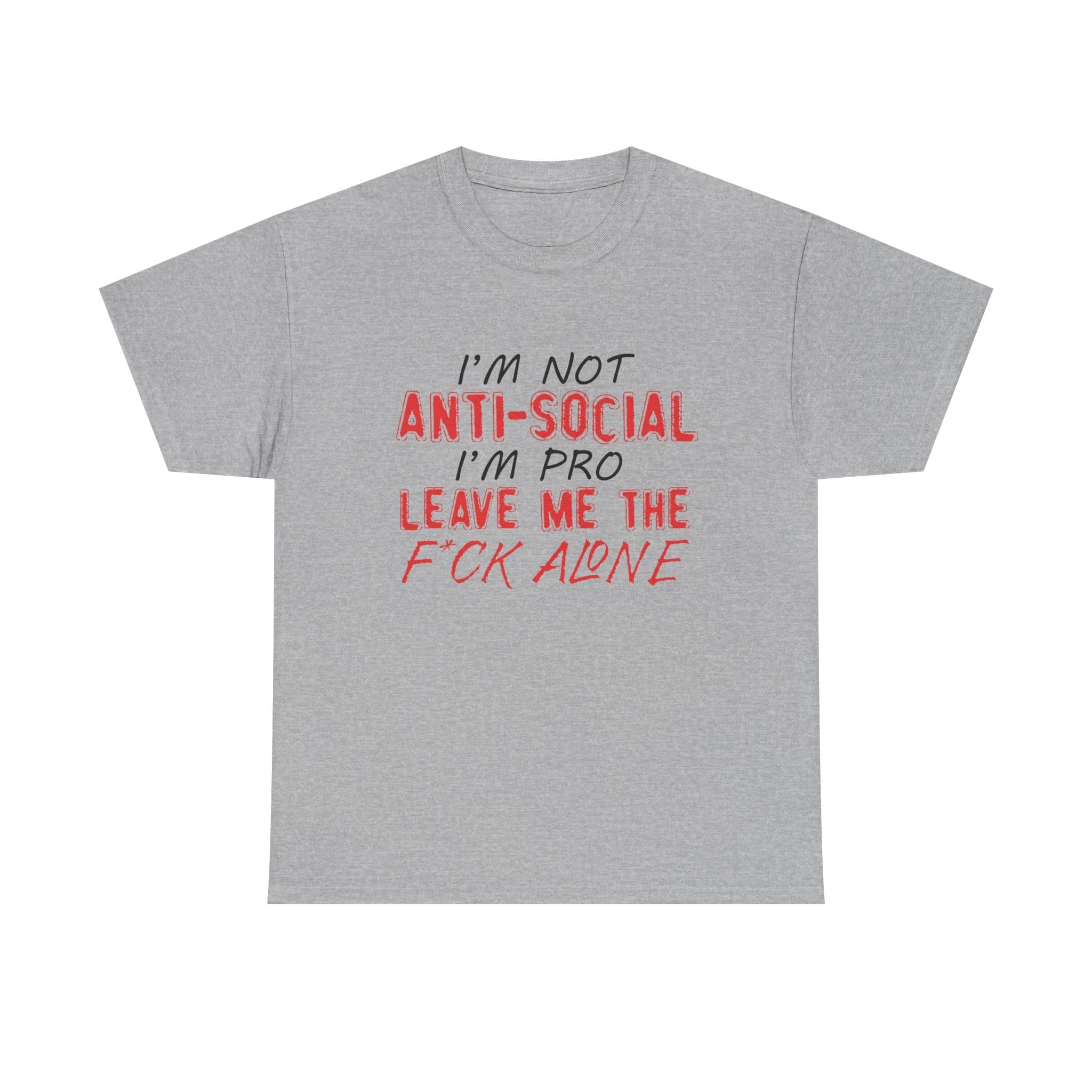 I'm not Anti-social..Unisex Heavy Cotton T-shirt