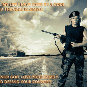 "The Code" an original creation by Dragon6Designs.com