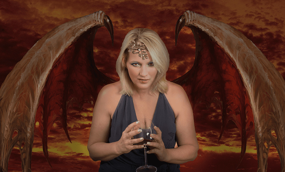 Tonya VM, Vice President of Retail Sales for Dragon6 Inc., and the Soul Crusher model