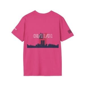 Patriotic 9/11 City Skyline T-Shirt