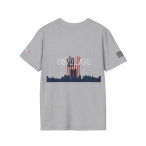 Patriotic 9/11 City Skyline T-Shirt