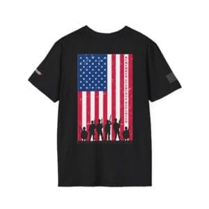 Remember Everyone Deployed T-Shirt — American Flag Valor Tee
