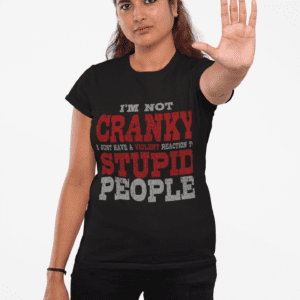I'm Not Cranky Unisex Heavy Cotton Tee