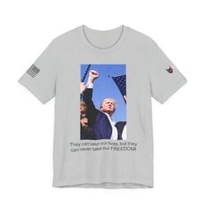 Freedom Forever Tee — Photo Graphic Patriotic Trump T-Shirt