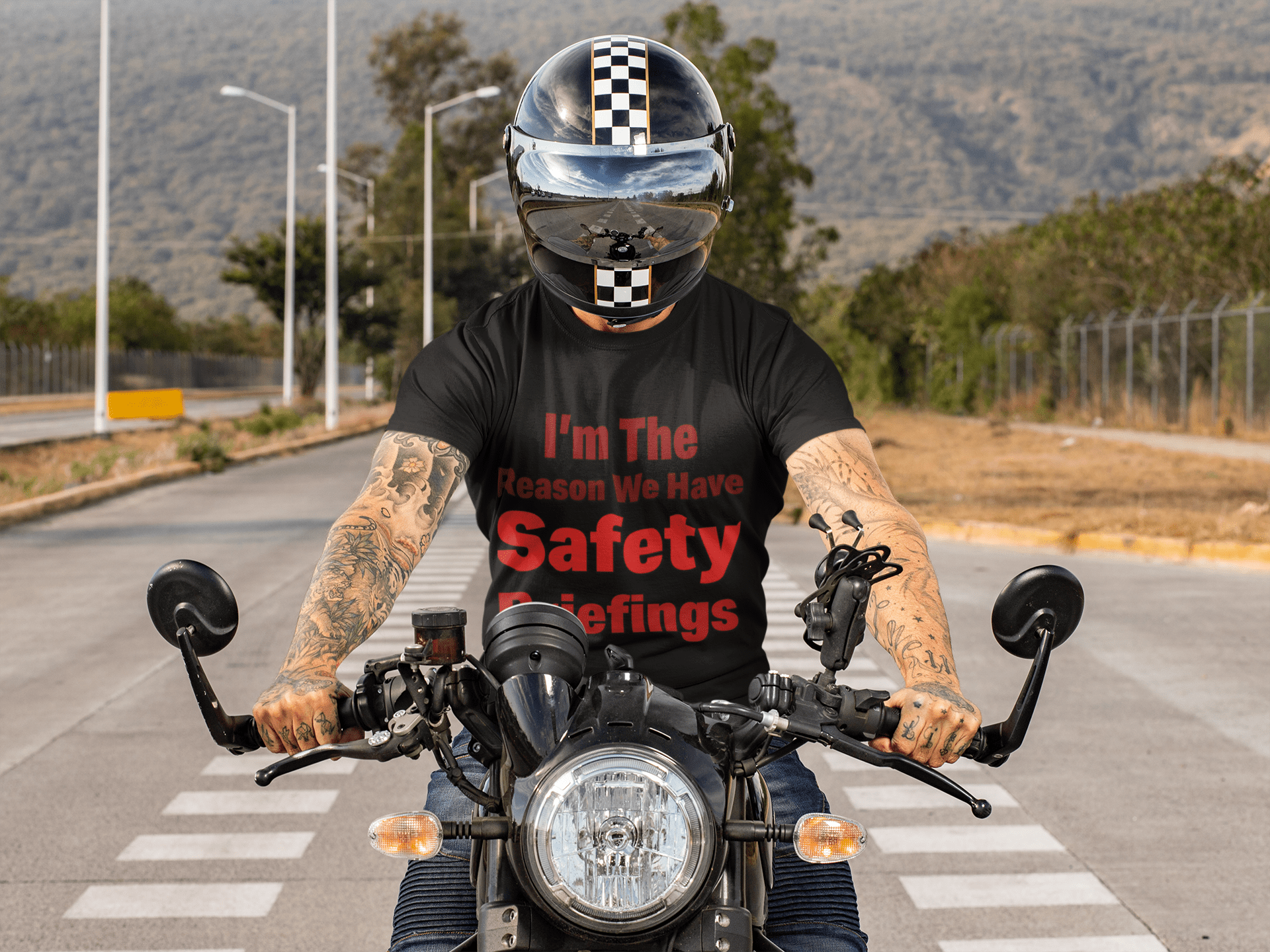 I'm the Reason We Have Safety Briefings - Veteran T-shirt