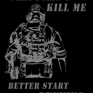 "What Doesn't Kill Me Better Start Running" 20ozTumbler/Travel Mug