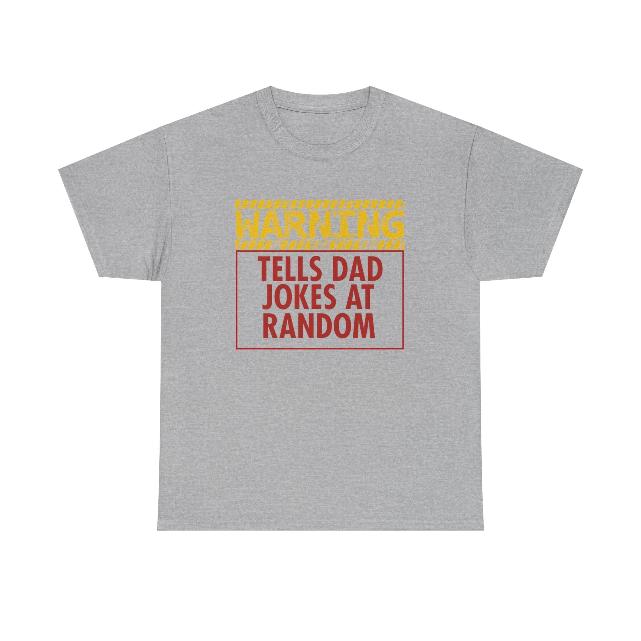 Funny T-shirt - Warning: Tells Dad Jokes At Random Tee
